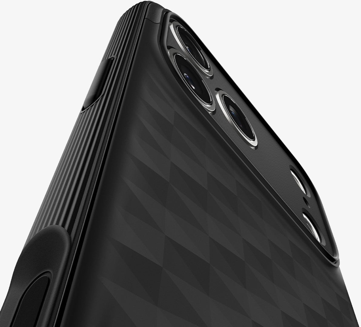 Mbrojtëse telefoni Spigen Parallax S MagSafe për iPhone 17 Pro Max, kompatibile me karikim wireless, e zezë mat