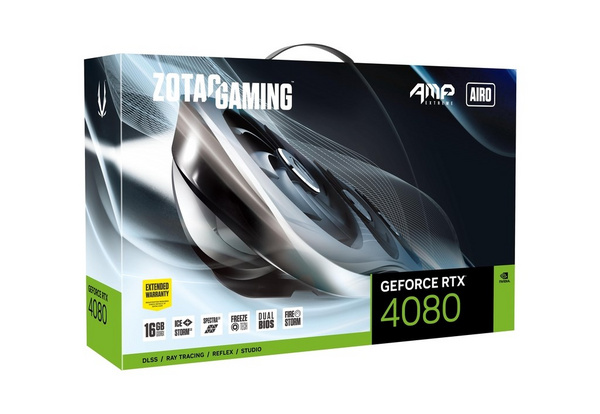 Kartë grafike Zotac NVIDIA GeForce RTX 4080, 16 GB GDDR6