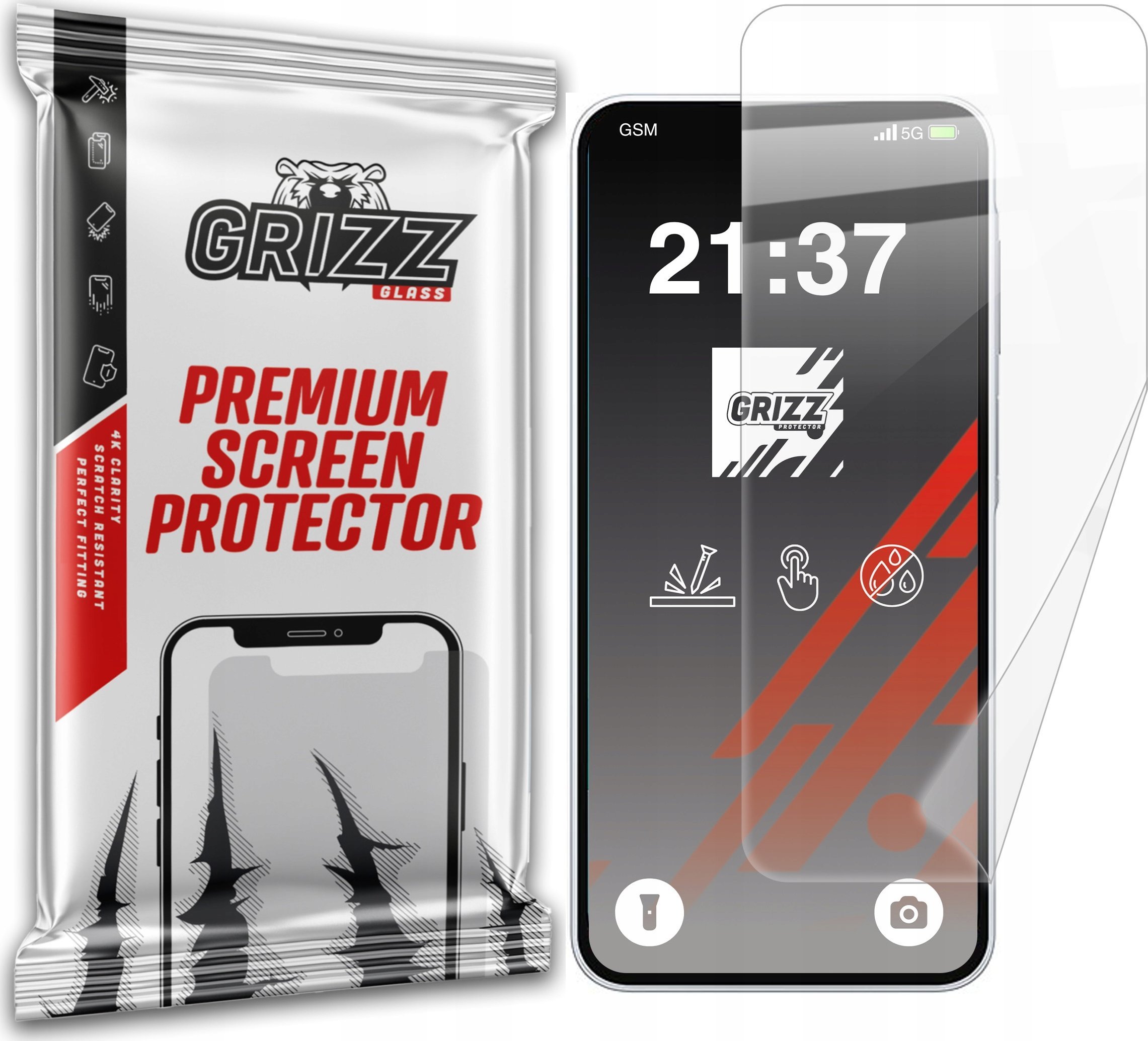 Mbrotëse ekrani Grizz CeramicFilm për Samsung Galaxy A16 4G, qeramike, transparencë e lartë