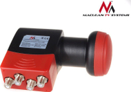 Konvertues satelitor Maclean MCTV-671, katër dalje, metalik