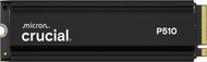 SSD Crucial P510, 2TB, M.2 2280 PCIe 5.0 NVMe, me heatsink