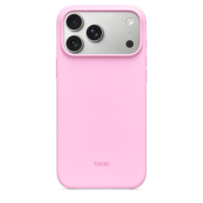 Beats iPhone 17 Pro Max Case with MagSafe and Camera Control, Pebble Pink