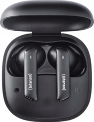 Kufje in ear Intenso T500HAE, True Wireless Stereo, Bluetooth, USB Type C, të zeza