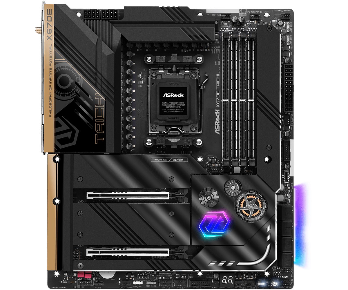 Pllakë amë Asrock X670E TAICHI AMD X670 Socket AM5 Extended ATX