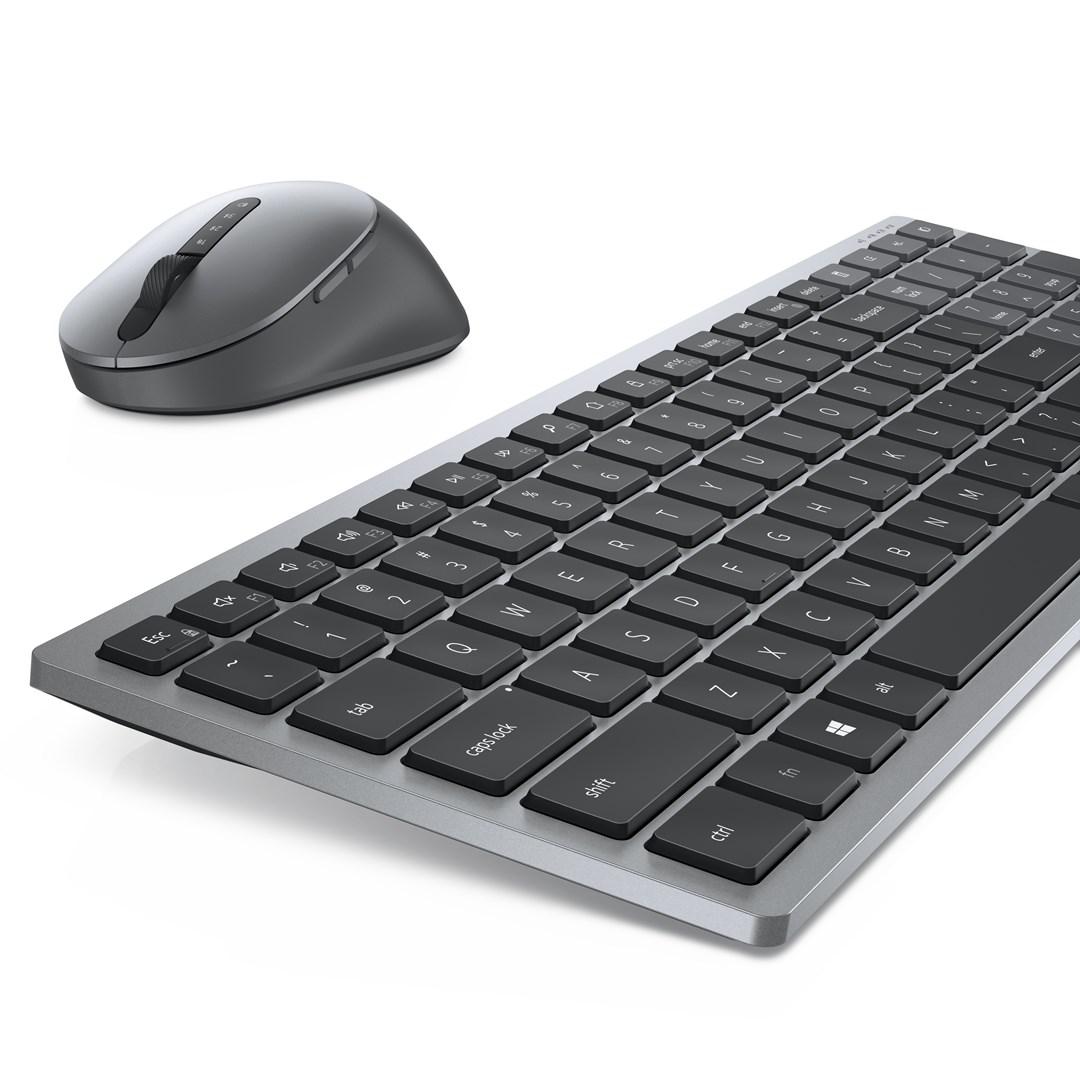 Set tastierë dhe maus Dell KM7120W, Wireless, QWERTY US, e hirtë