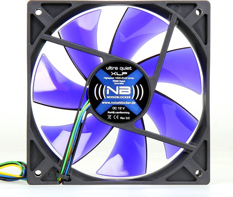 Ftohës Noiseblocker BlackSilent XL-P, 120 mm