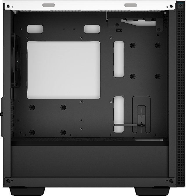 Куќиште за компјутер Deepcool CH370, бело, Midi Tower