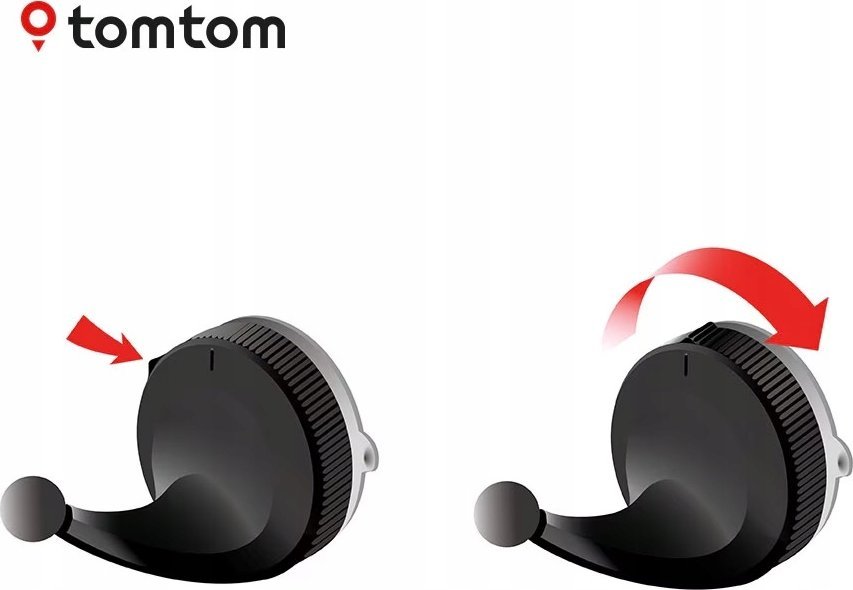 Mbajtëse magnetike TomTom Active, për navigim 6", USB C, e zezë