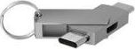 Përshtatës TerraTec USB-C në microUSB, i argjendë