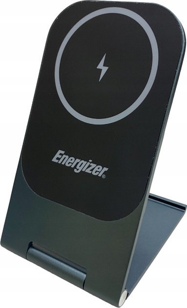 Karikues wireless Energizer WCP102, 15W, magnetik, palosës, i zi
