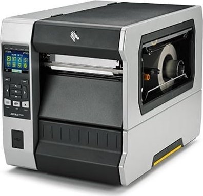 Printer etiketa Zebra ZT620, 300 DPI, lidhje me dhe pa tela, i zi dhe gri