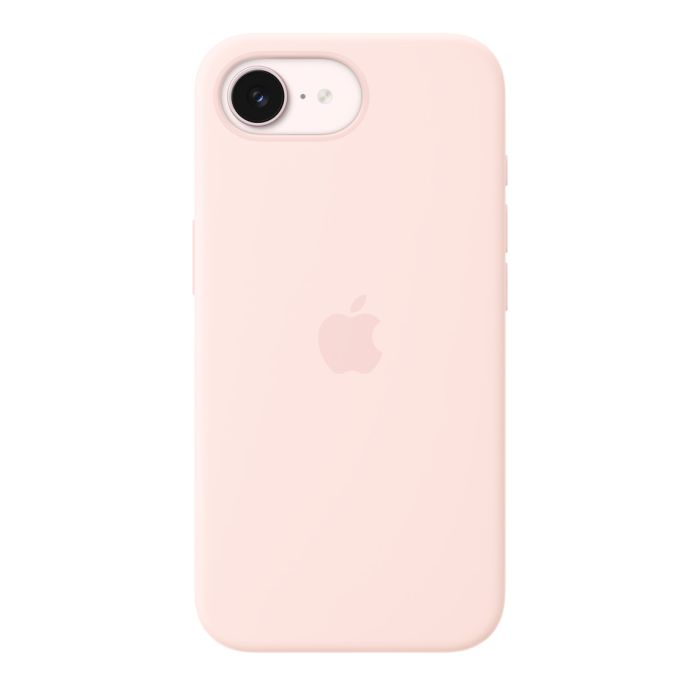Apple iPhone 17e Silicone Case with MagSafe, Soft Pink