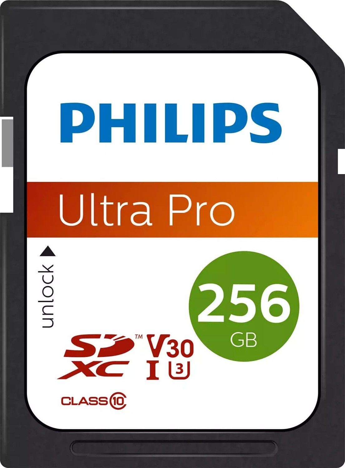 Kartë memorie Philips Ultra Pro SDXC, 256GB, Class 10 UHS-I U3 V30