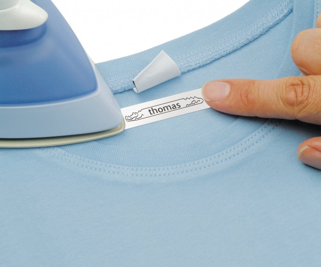 Shirit etiketues Dymo LetraTag S0718850, 12mm, 2m, printim i zi sfond i bardhë