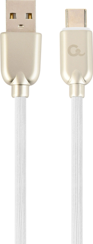 Kabllo USB Gembird USB-A - USB-C,1m, e bardhë