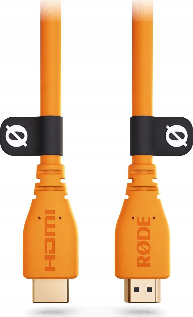 Kabllo HDMI Rode 3m, 4K 60Hz, portokalli