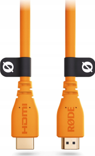 HDMI кабел Rode 3m, 4K 60Hz, портокалов