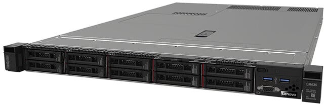 Foto e Server Lenovo ThinkSystem SR635 /7302P/pa HDD/32GB/750W