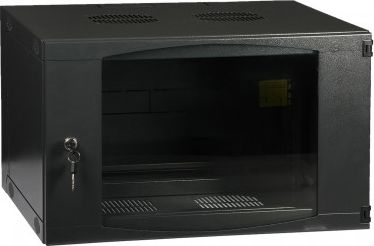 Kabinet muri Delta 19", 6U, dy seksione, gri