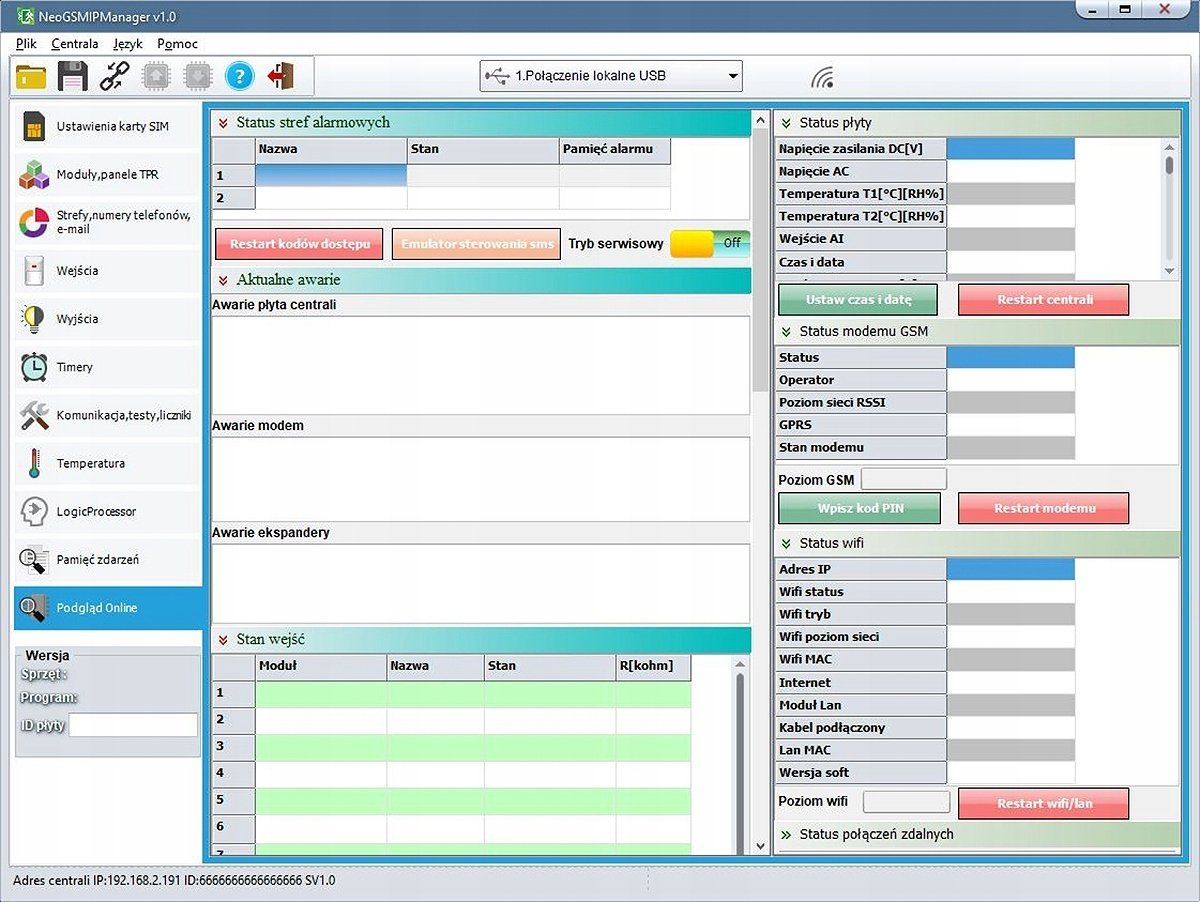 Modul Ethernet Ropam EXP-LAN NeoGSM-IP, RJ45 10/100, zgjerues paneli, i bardhë