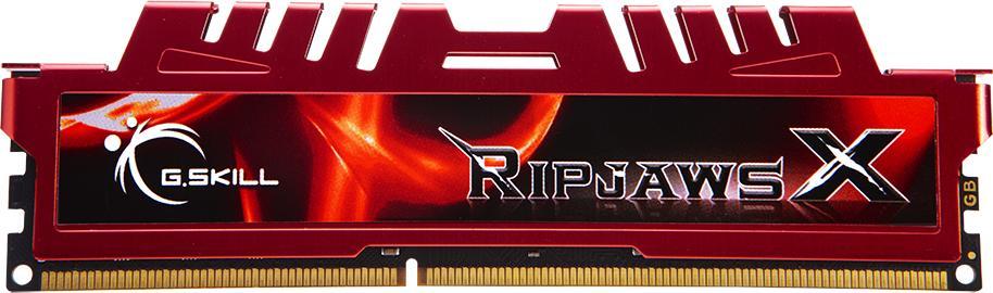 меморија  G.Skill RipjawsX, DDR3, 16 GB, 1600 MHz, CL10, F312800CL10D16GBXL
