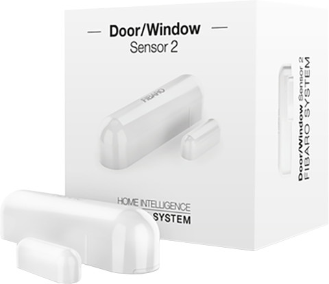 [OUTLET] Senzor me bateri Fibaro për dyer dhe dritare, Z-Wave Plus, bardhë