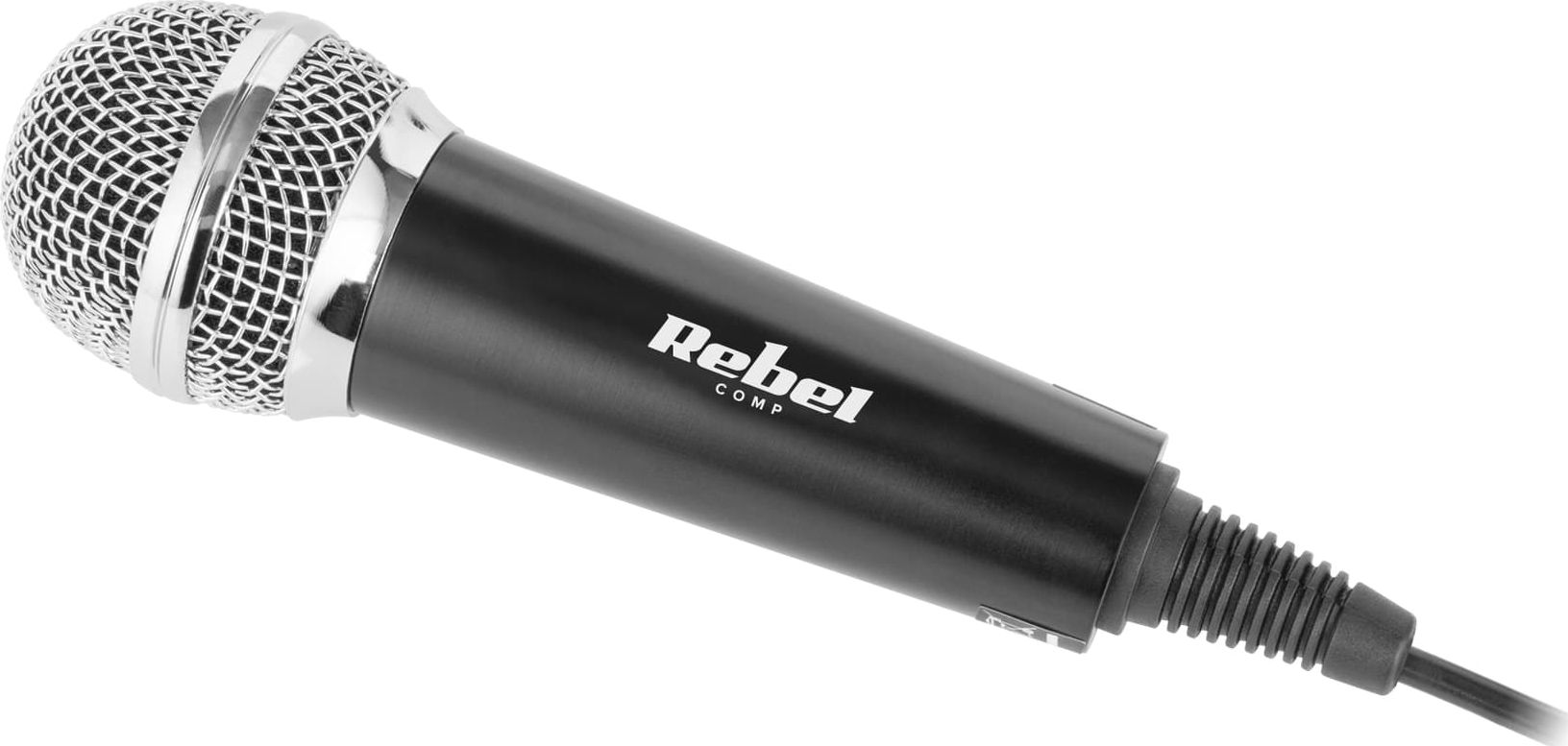 Микрофон за маса Rebel KOM1052, 3.5 mm, омнидирукционален, црн