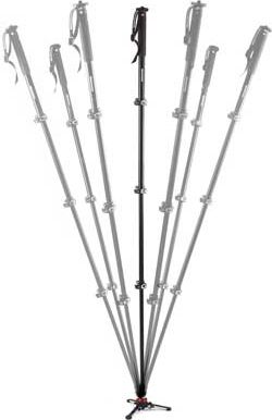 Монопод Манфротто XPRO MVMXPRO500, со видео глава, професионален, црн