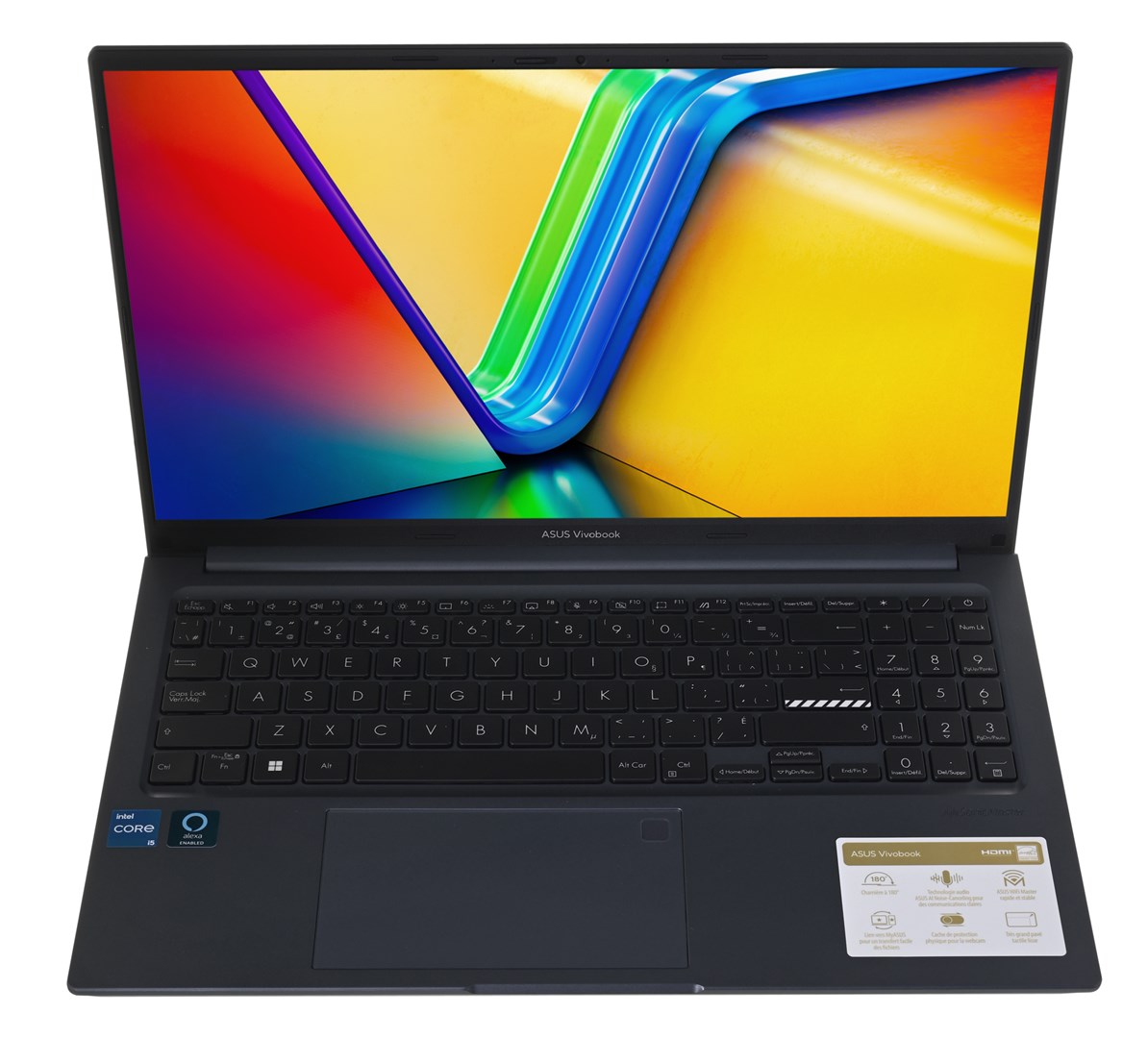 Laptop ASUS VivoBook X1503ZA-CB51-CB, 15.6", Intel Core i5-12500H, 8GB RAM, 512GB SSD, i kaltër