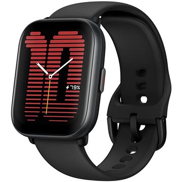 Orë inteligjente Amazfit Active 42mm, AMOLED, GPS, Bluetooth Calling, Midnight Black