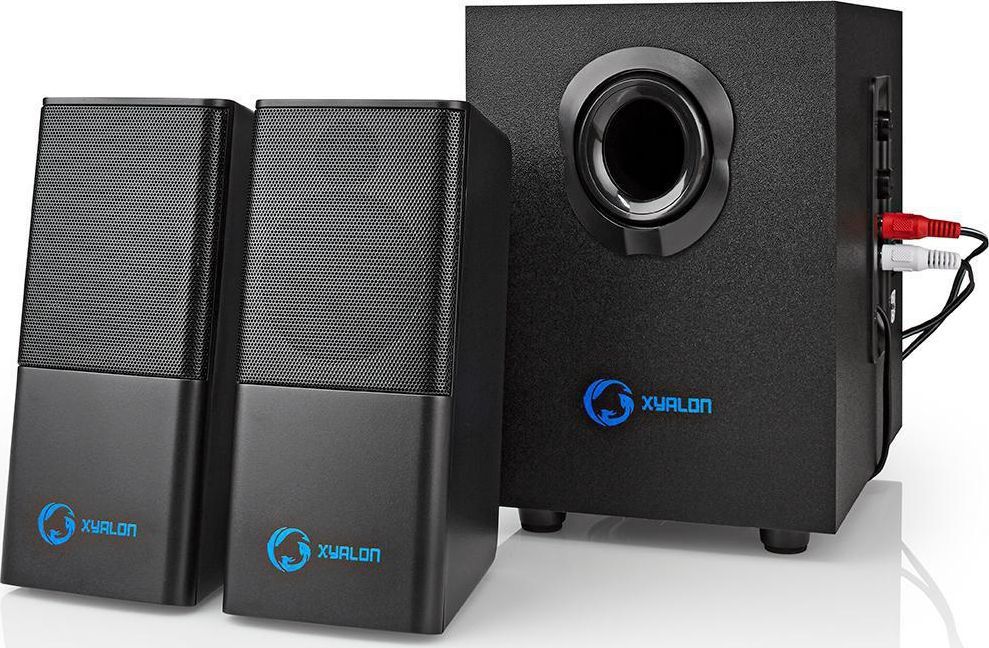 Kutia altoparlantë Nedis GSPR10021BK Gaming 2.1, 33W, 3.5mm USB, e zezë