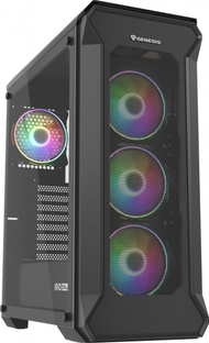 Kasë Genesis IRID 505 ARGB V2, Midi Tower