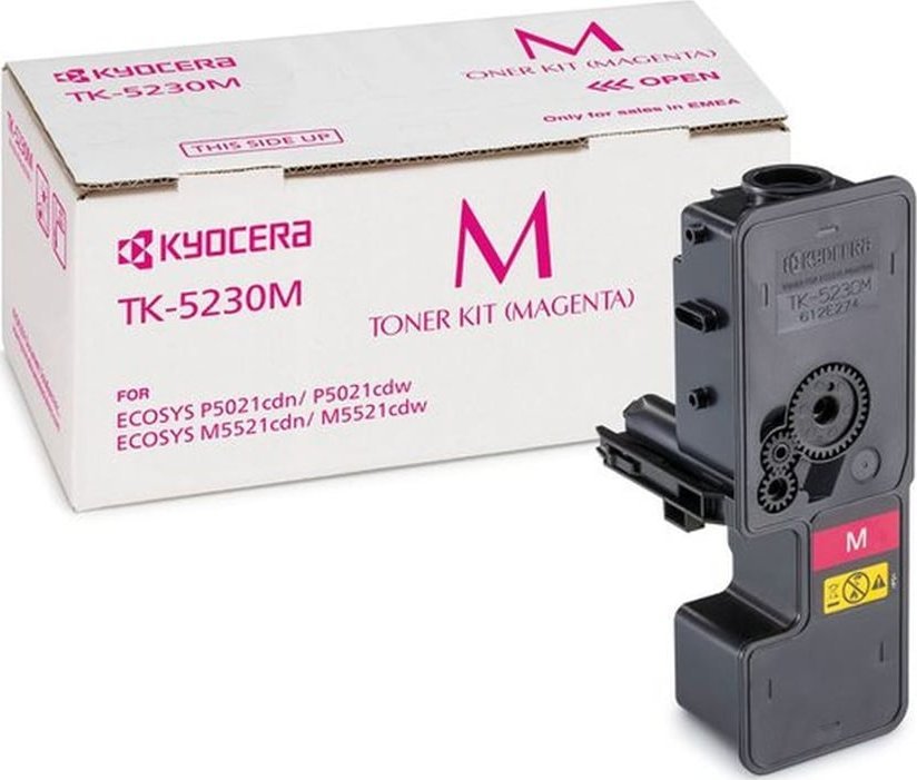 Toner KYOCERA TK-5230, magenta, origjinal, 2200 faqe