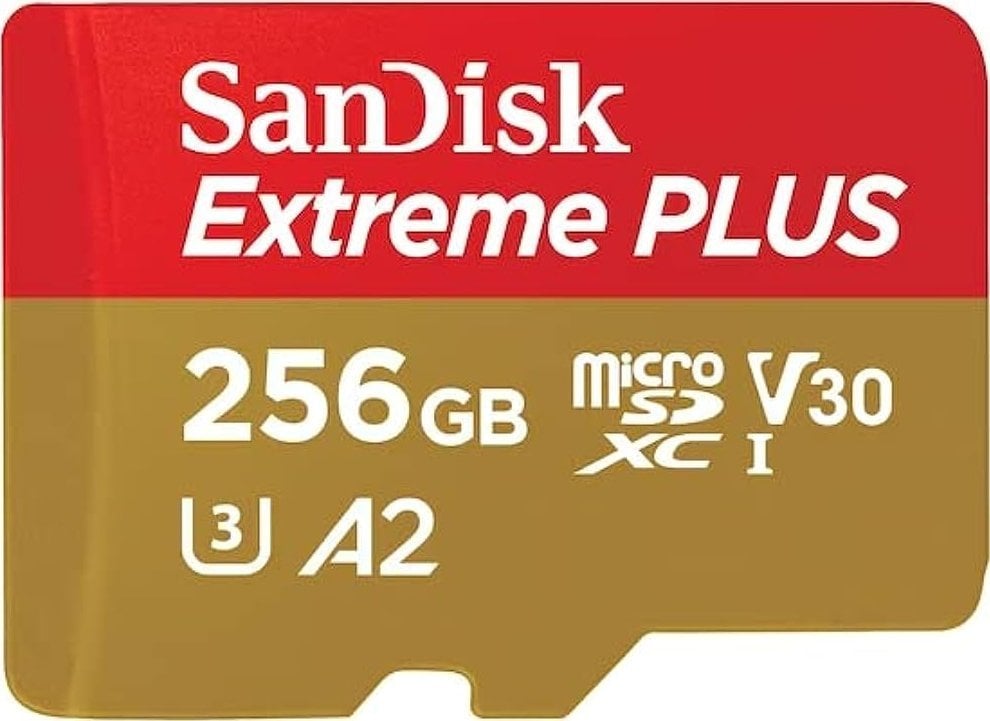 Kartë memorie SanDisk Extreme PLUS, 256GB, MicroSDXC, Class 10