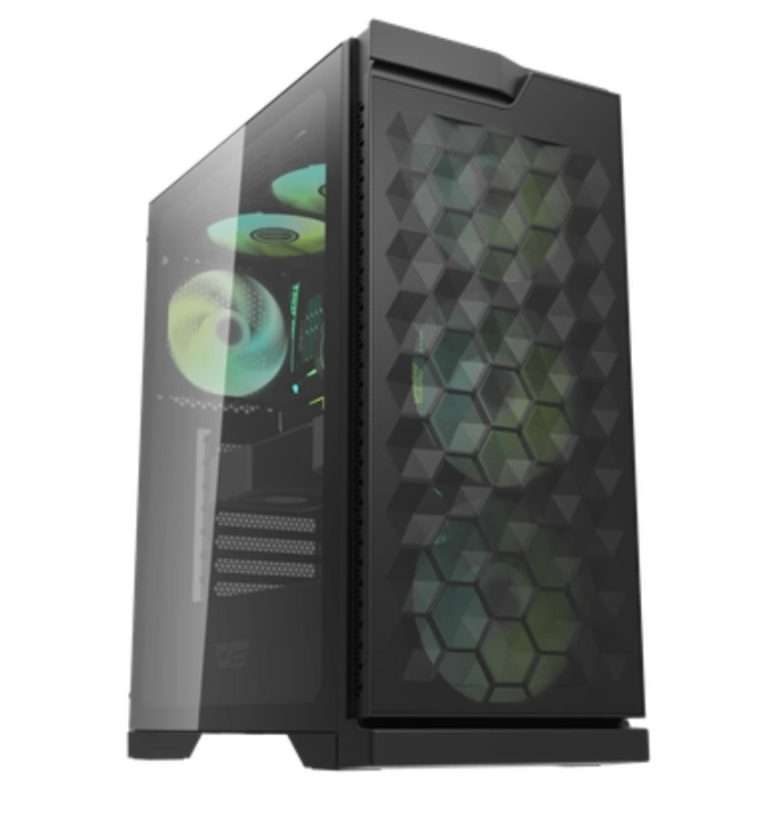 RX 9060 XT, AMD Ryzen 5 7500X3D, 32GB RAM, 1TB SSD, Gaming PC Gjirafa50 Black Series 24