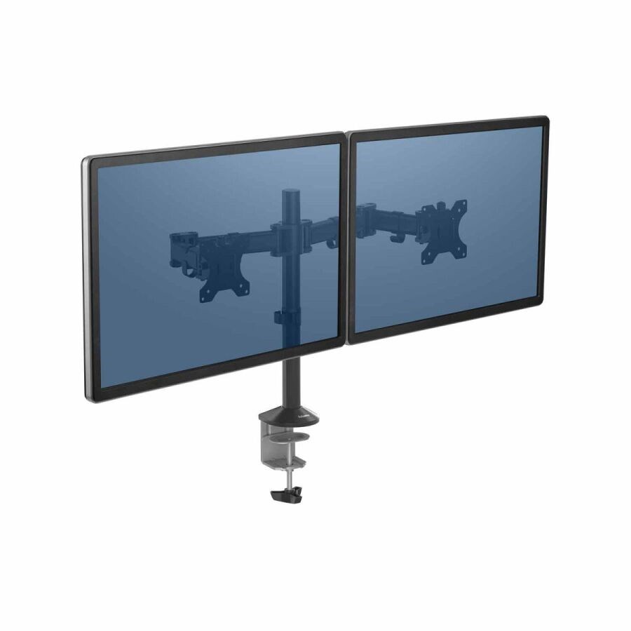 Mbajtës për monitorë Fellowes Reflex Dual, i zi