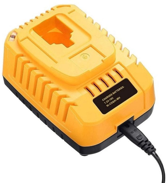 Karikues baterie DEWALT DC9310, 7.2V–18V, 2A, i verdhë