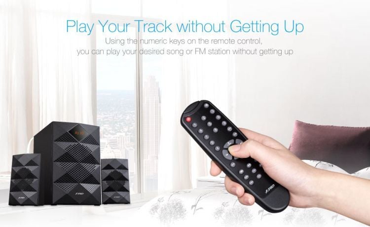 Sistem zërimi Fenda F&amp;D A180X, 42W RMS, Bluetooth, i zi