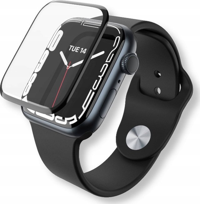 Mbrojtëse ekrani NEXT ONE 3D Clear, Apple Watch 45mm, transparente