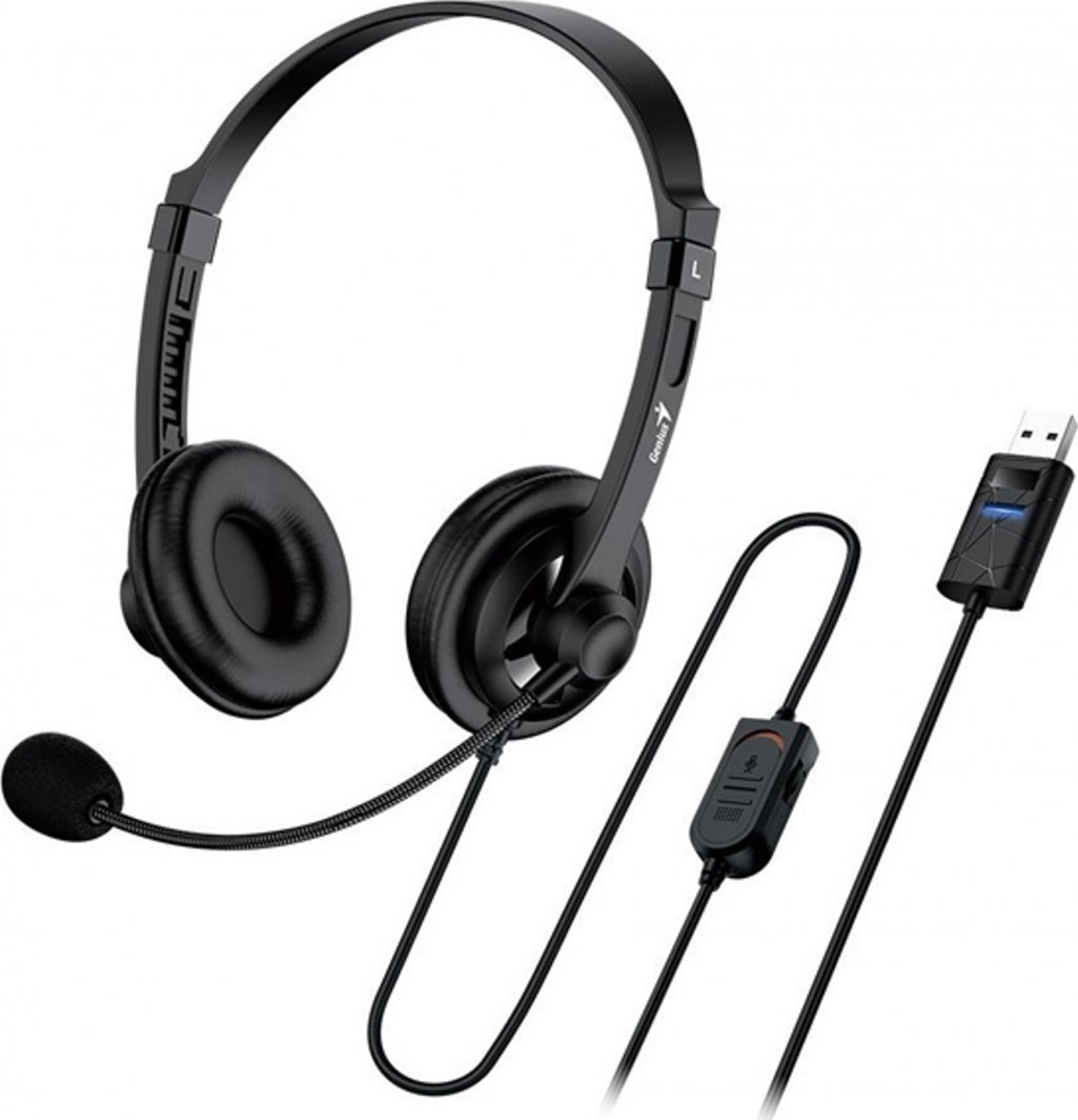 Kufje Genius HS-230U, të zeza