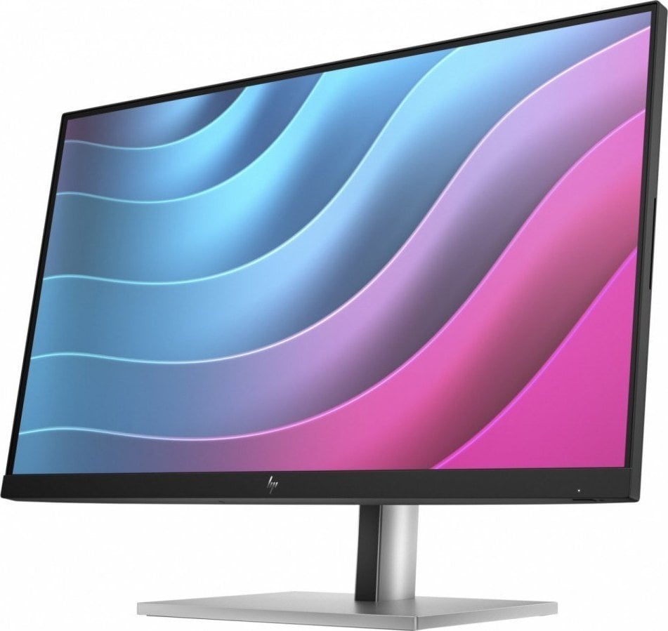 Monitor HP E24 G5, 23.8", FHD, IPS, i zi/i argjendtë