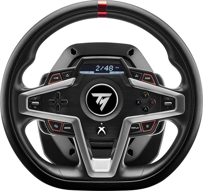 Timoni lojërash Thrustmaster T248 me pedale dhe TH8S Shifter, Xbox Series X S Xbox One PC, i zi