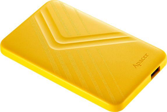 Надворешен HDD диск Apacer AC236 (AP1TBAC236Y-1), 1TB, 2.5'', жолта боја