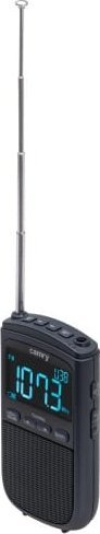 Radio portative Camry CR 1905, AM/FM, funksion alarmi, e zezë