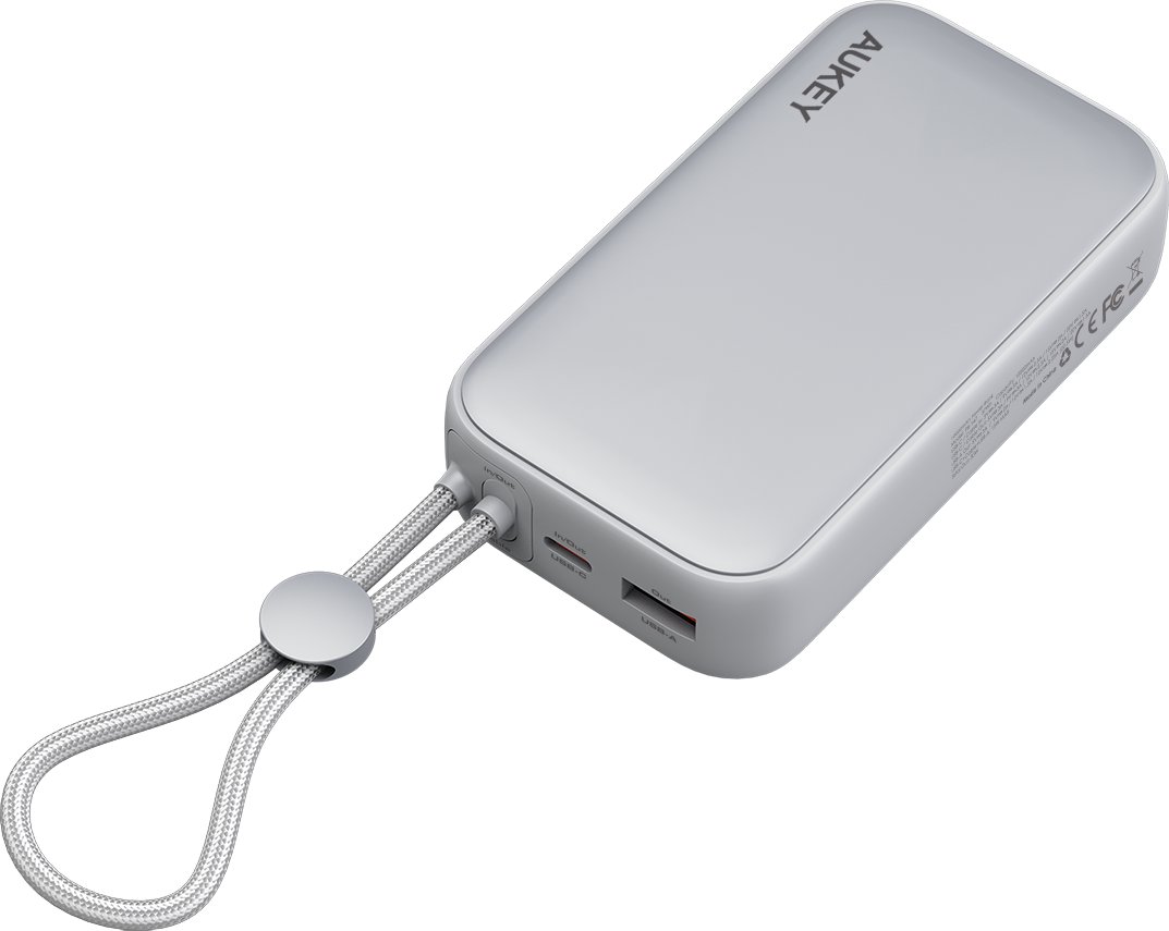 Power bank Aukey PB-Y47, 10000mAh, i bardhë