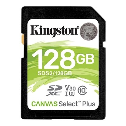 [OUTLET] Kartë e memories Kingston Canvas Select Plus, SDXC, 128 GB, Class 10