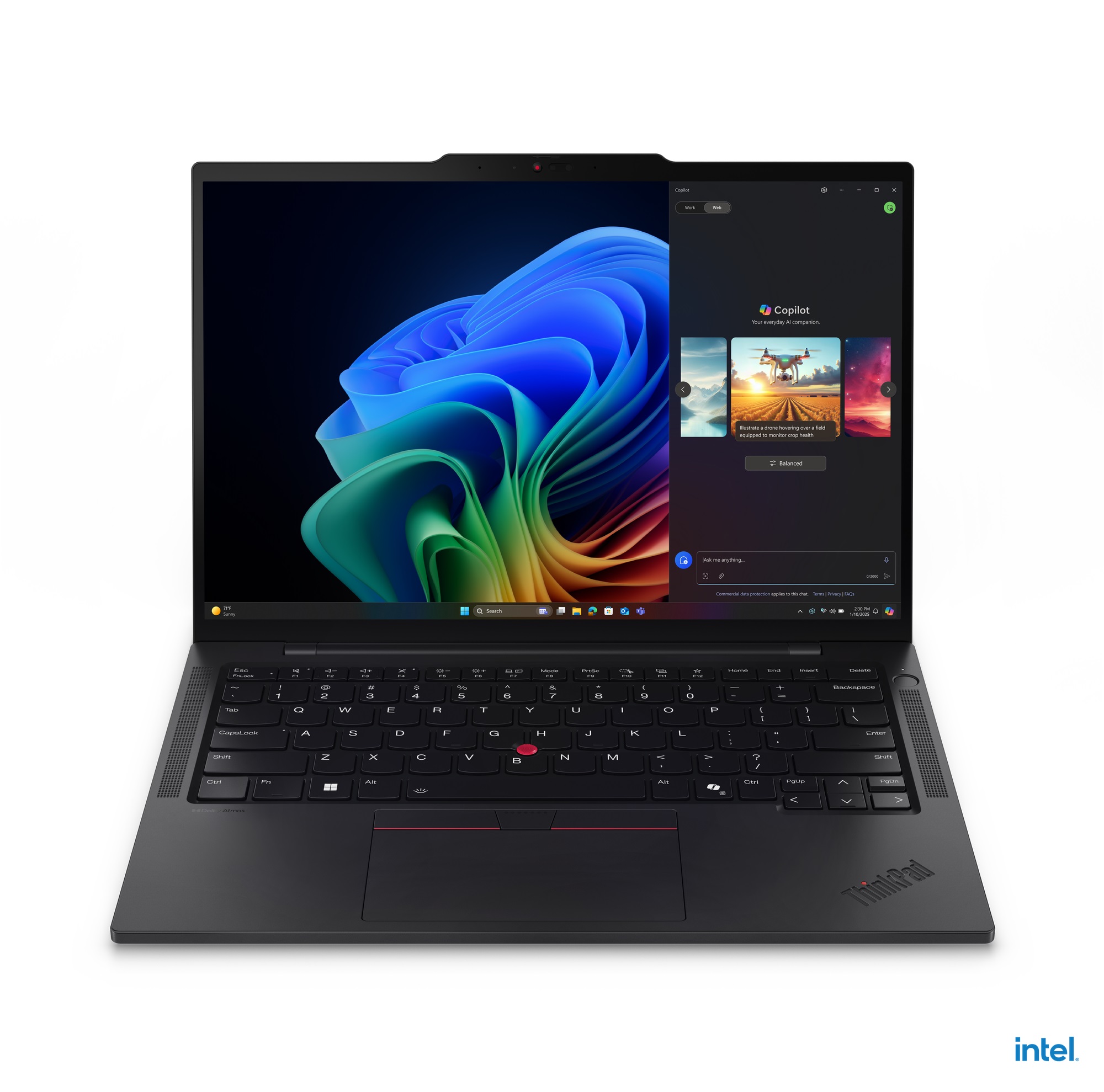 Laptop Lenovo ThinkPad T14s Gen 6, 14", Intel Core Ultra 7 258V, 32GB RAM, 1TB SSD, Intel Arc Graphics 140V, i zi