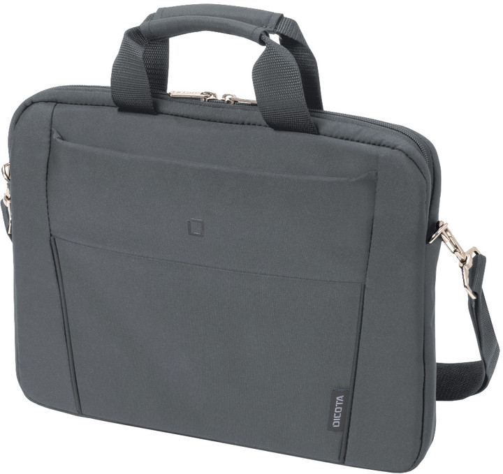 Çantë DICOTA Slim BASE - për laptop deri 15.6", e hirtë