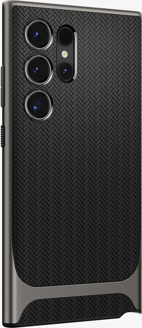 Mbulesë telefoni Spigen Neo Hybrid, për Samsung Galaxy S24 Ultra, gri gunmetal