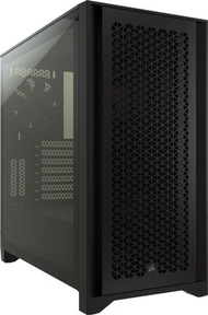 Kuti kompjuteri Corsair 4000D Airflow, ATX Mid Tower, me xham, e zezë